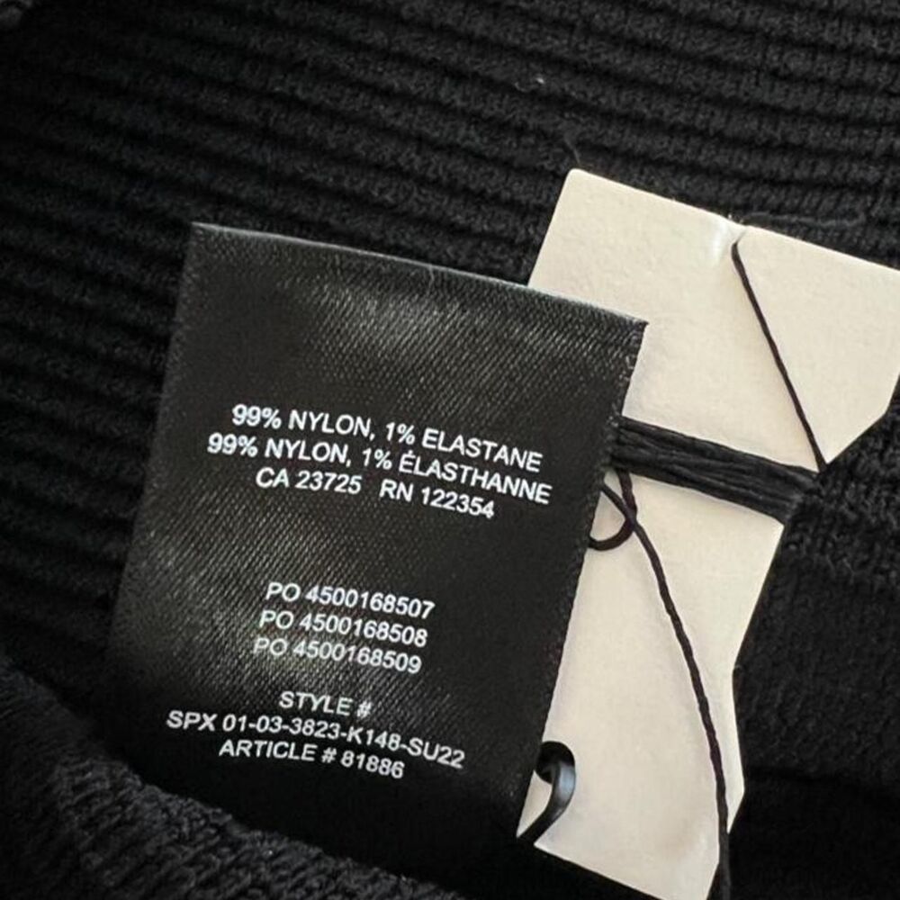 Aritzia Women's Black Crop-top - Picture 3 of 5